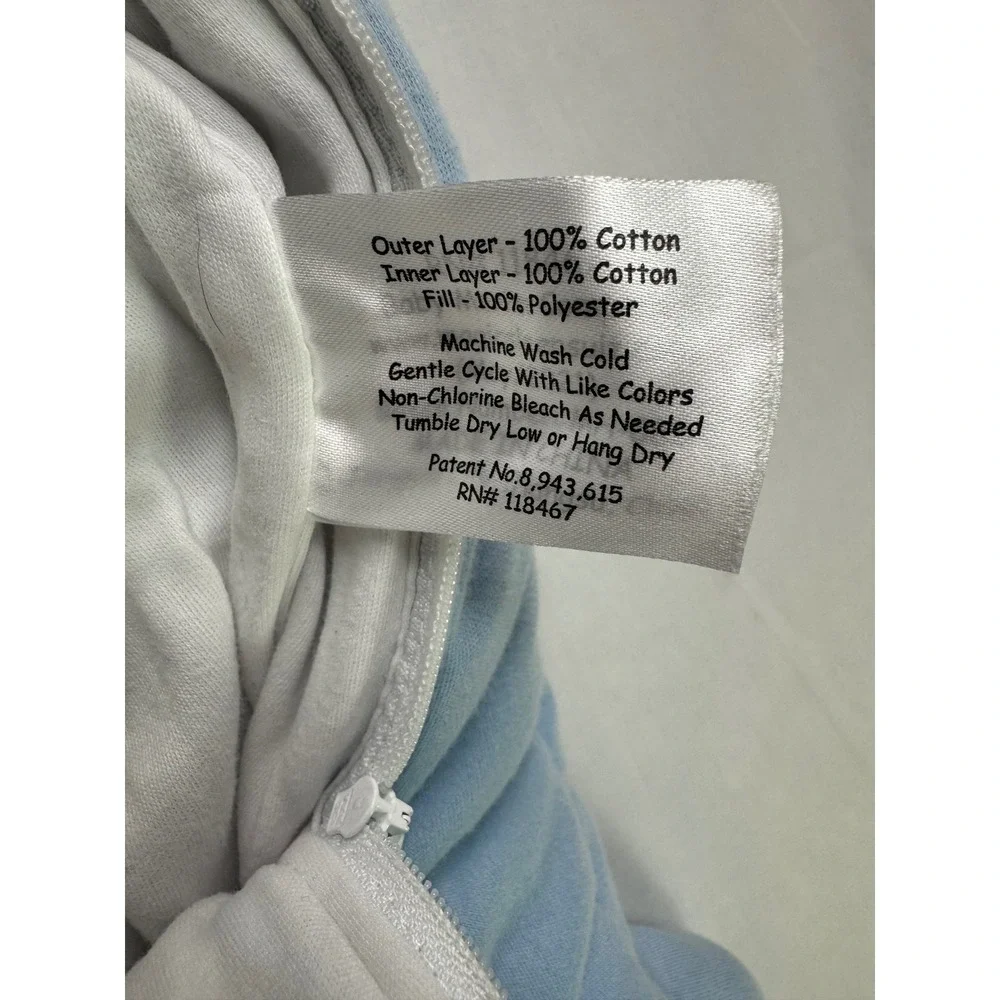 Baby Merlin's Magic Sleepsuit Blue Cotton Transition Swaddle Large 6-9 Months